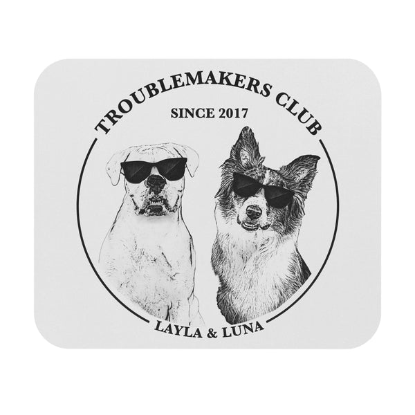 Troublemakers Club Mouse Pad