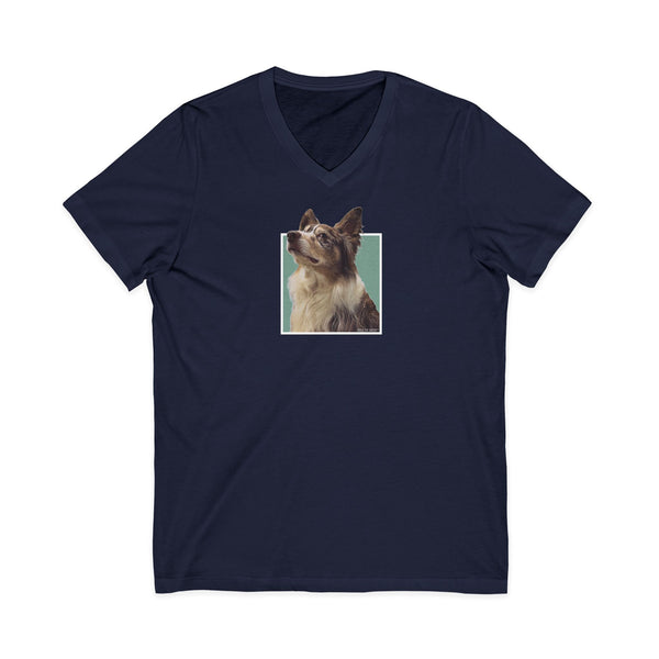 Luna’s Famous Side Eye V-Neck Tee