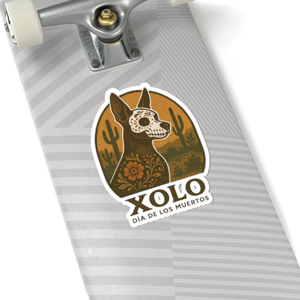 Xolo (Día De Los Muertos) Sticker