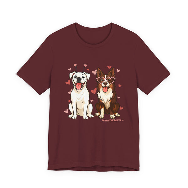Layla the Boxer Valentine Tee
