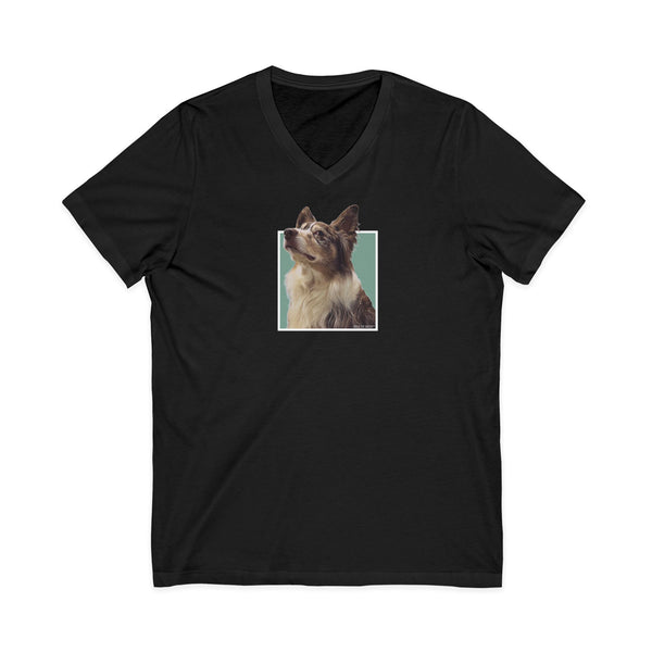 Luna’s Famous Side Eye V-Neck Tee