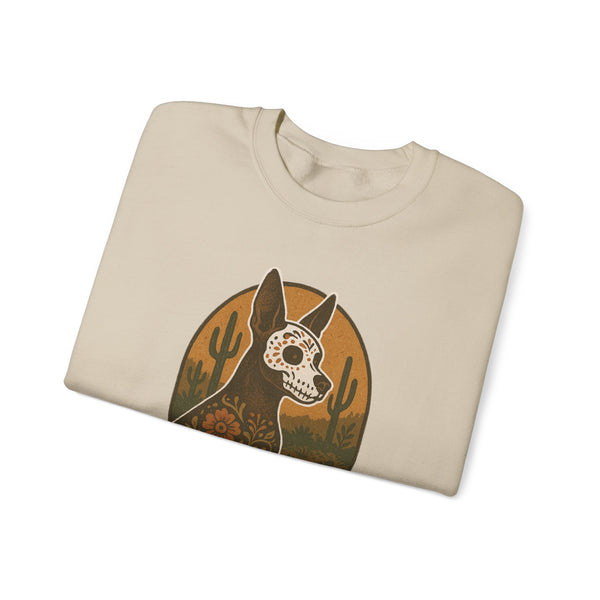 Xolo (Día De Los Muertos) Crewneck Sweatshirt