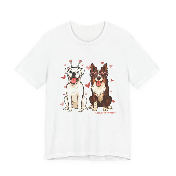 Layla the Boxer Valentine Tee