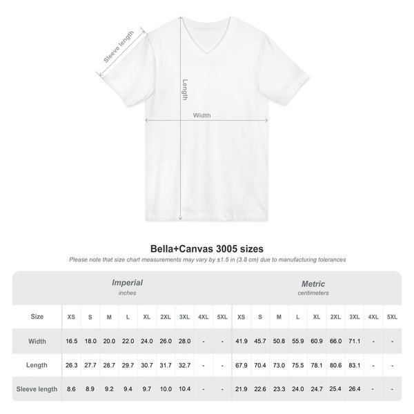 Dog Math V-Neck Tee