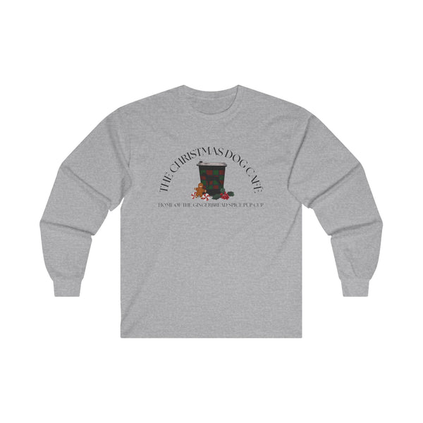 The Christmas Dog Cafe Long Sleeve Tee