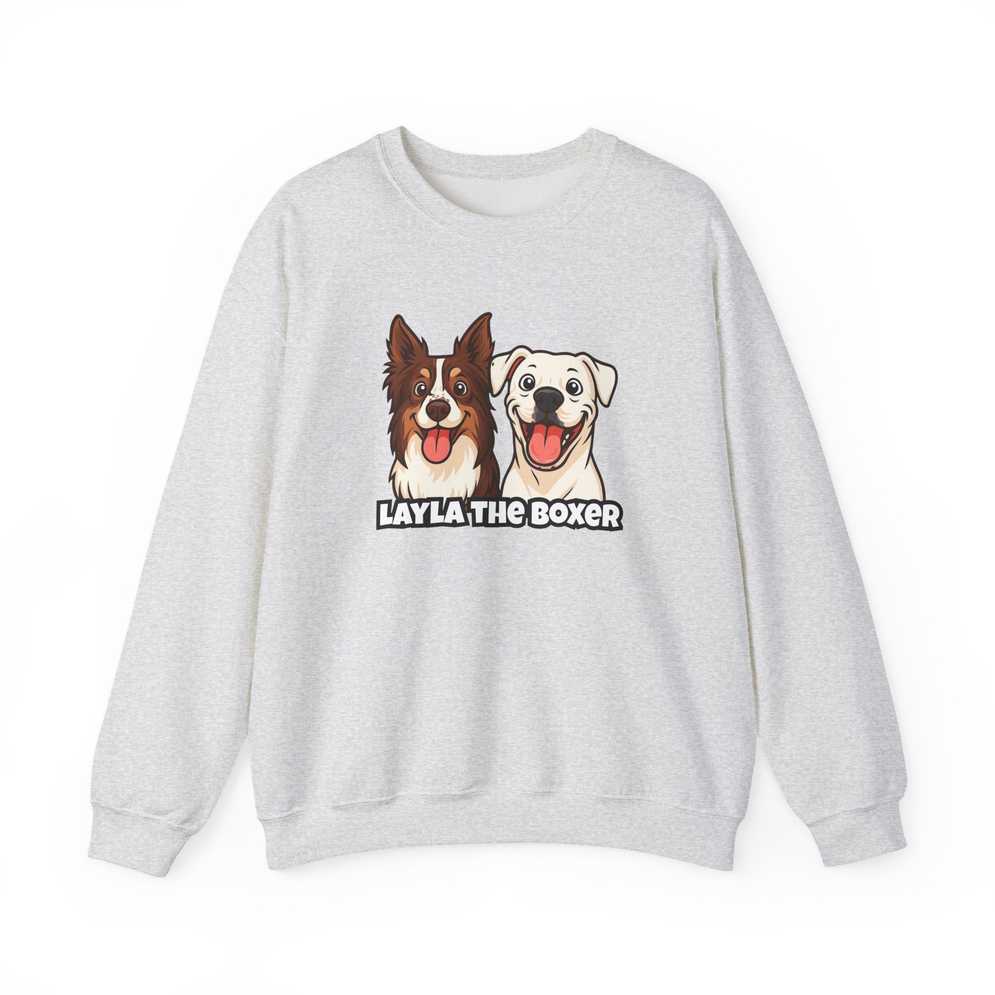 Layla the Boxer Cartoon Sweatshirt