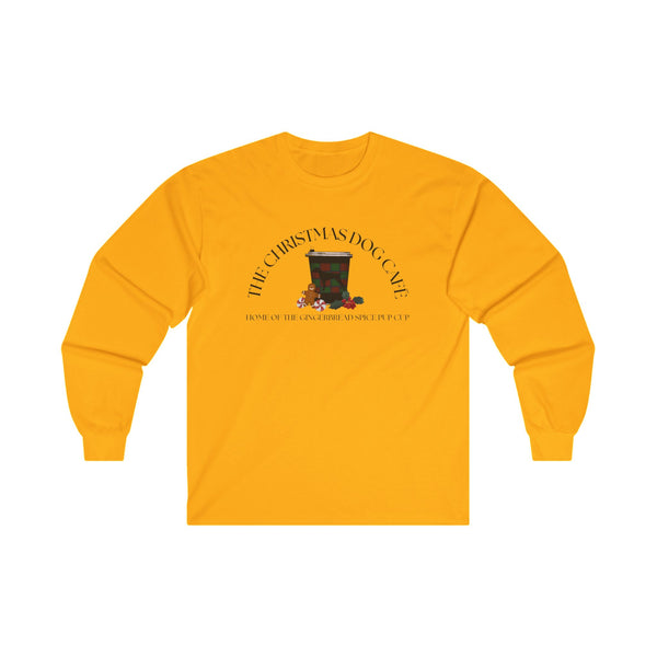 The Christmas Dog Cafe Long Sleeve Tee