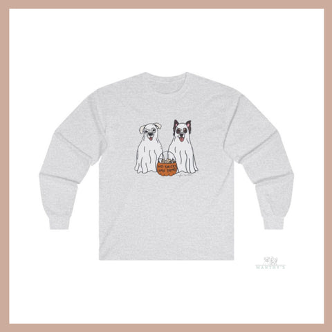 No Tricks Just Treats Long Sleeve Tee