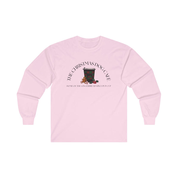 The Christmas Dog Cafe Long Sleeve Tee