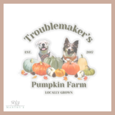 Troublemaker's Pumpkin Farm Sticker