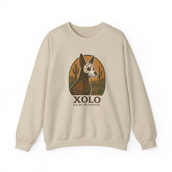 Xolo (Día De Los Muertos) Crewneck Sweatshirt