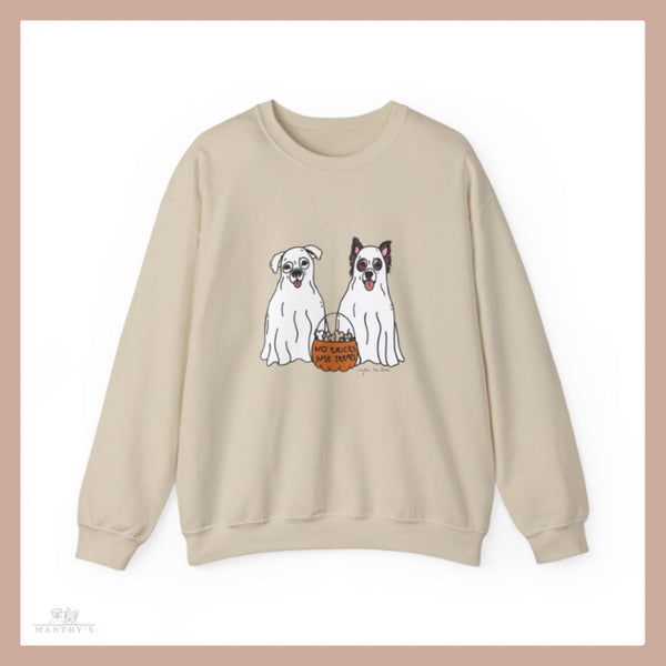No Tricks Just Treats Crewneck Sweatshirt
