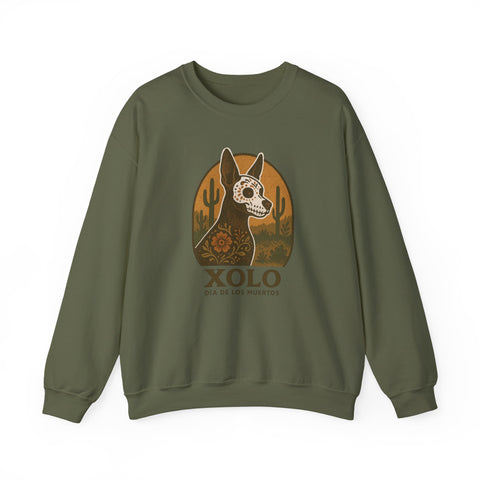 Xolo (Día De Los Muertos) Crewneck Sweatshirt