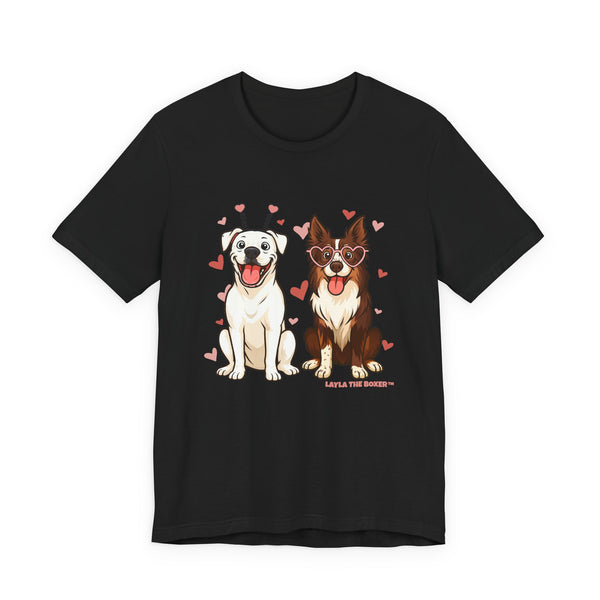Layla the Boxer Valentine Tee