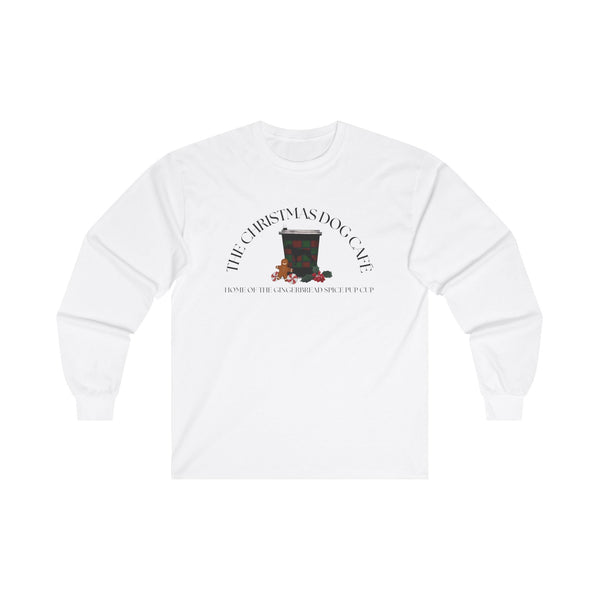 The Christmas Dog Cafe Long Sleeve Tee