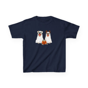 Layla and Luna Ghost Cartoon Kids Tee