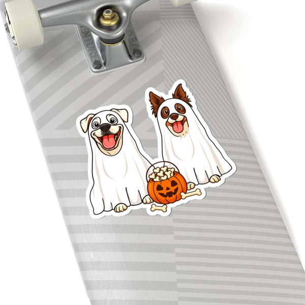 Layla and Luna Ghost Cartoon Sticker