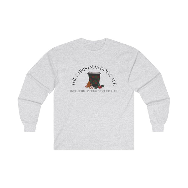 The Christmas Dog Cafe Long Sleeve Tee