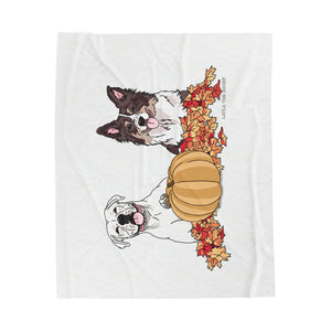 Layla and Luna Fall Plush Blanket