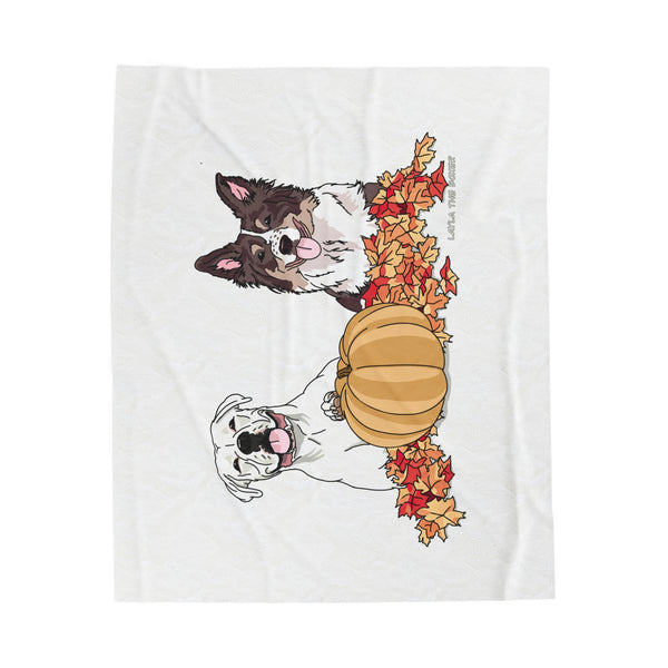 Layla and Luna Fall Plush Blanket