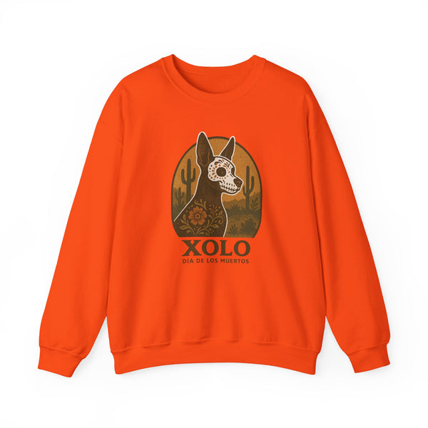 Xolo (Día De Los Muertos) Crewneck Sweatshirt