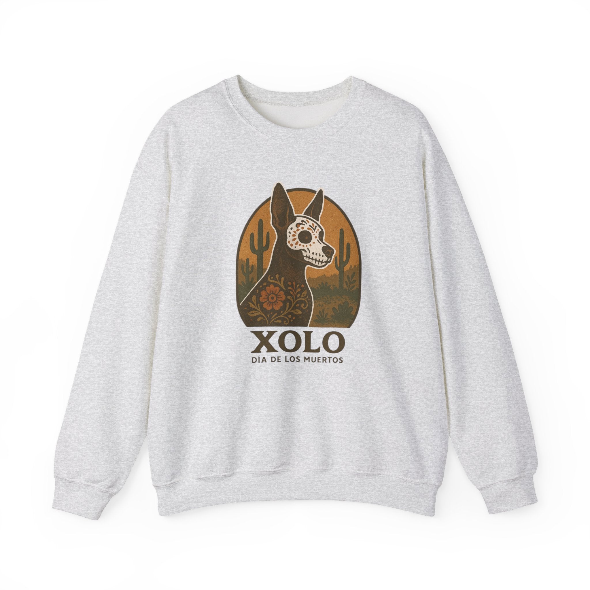 Xolo (Día De Los Muertos) Crewneck Sweatshirt