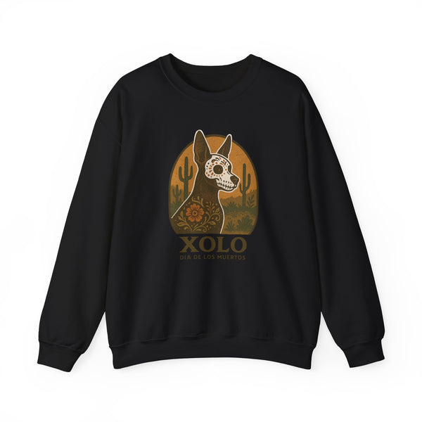 Xolo (Día De Los Muertos) Crewneck Sweatshirt