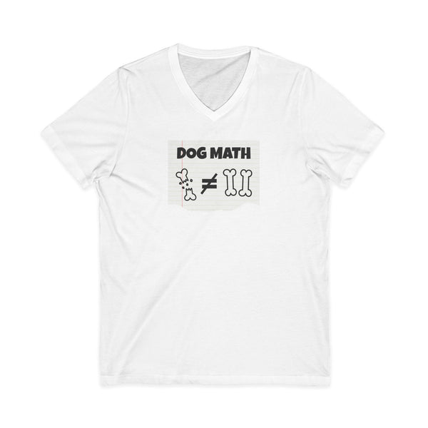 Dog Math V-Neck Tee