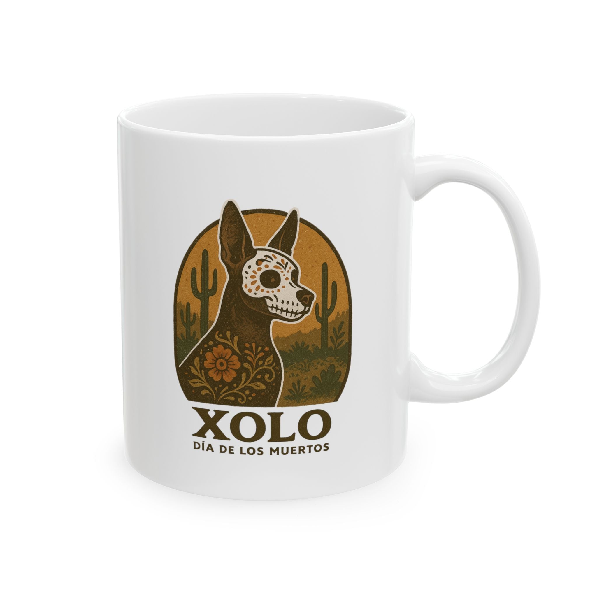 Xolo (Día De Los Muertos) Mug