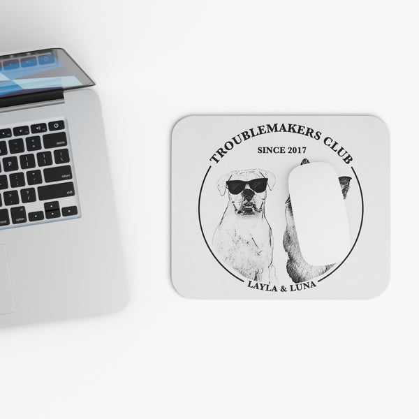 Troublemakers Club Mouse Pad