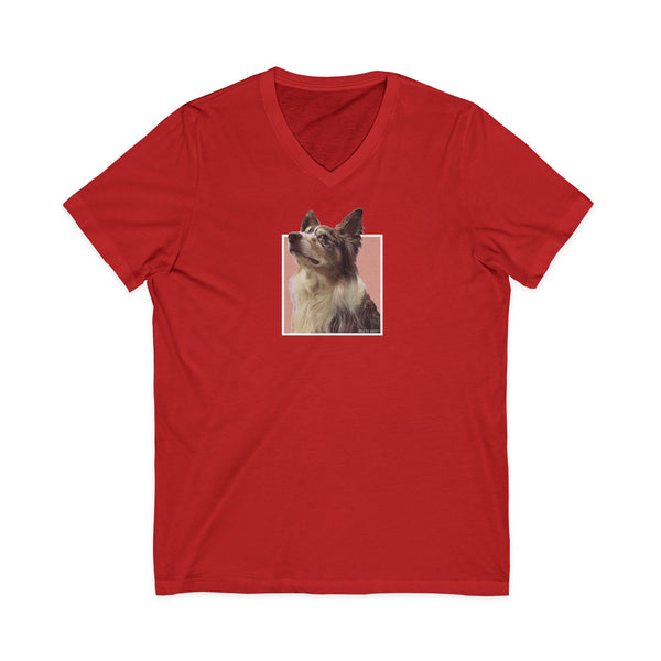 Luna’s Famous Side Eye V-Neck Tee