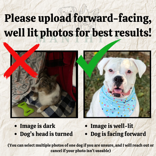 Custom Pet Ear Outline Ornament (FREE shipping)