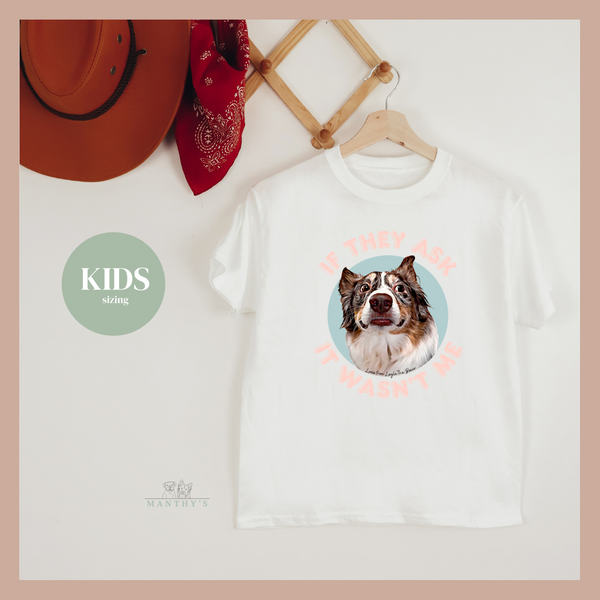 If They Ask it Wasn’t Me Kids Tee