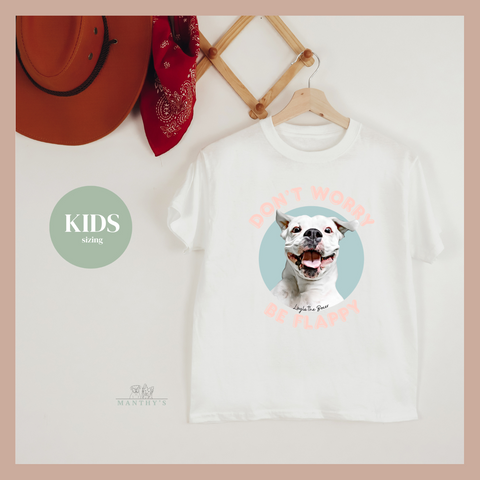 Don’t Worry Be Flappy Kids Tee