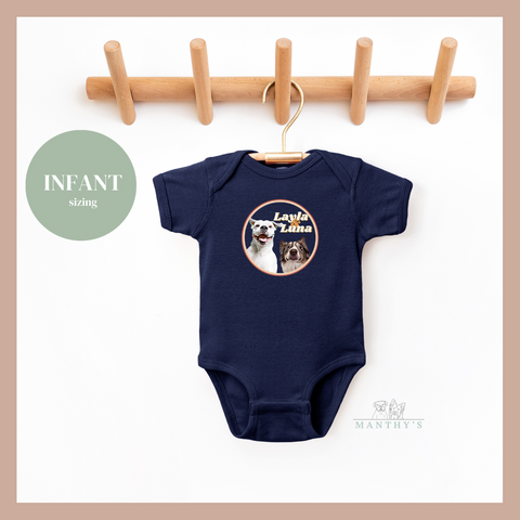 Layla and Luna Infant Onsie