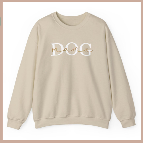 Dog Mama Crewneck Sweatshirt