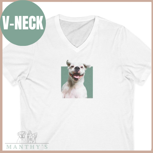 Layla’s Big Smile V-Neck Tee