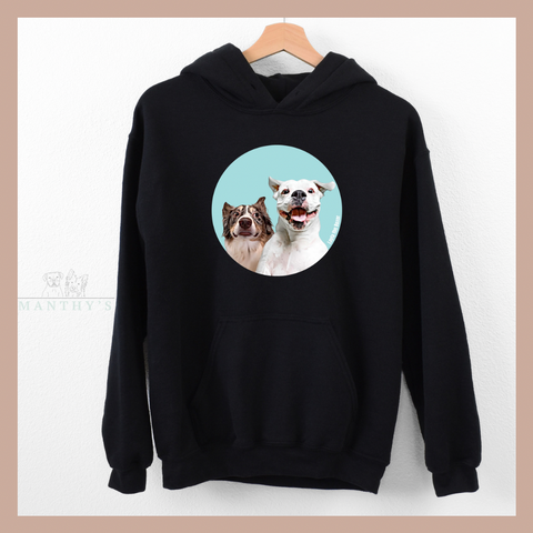 Layla the Boxer Logo Hoodie