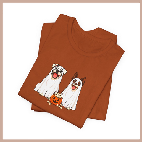 Layla and Luna Ghost Cartoon Tee